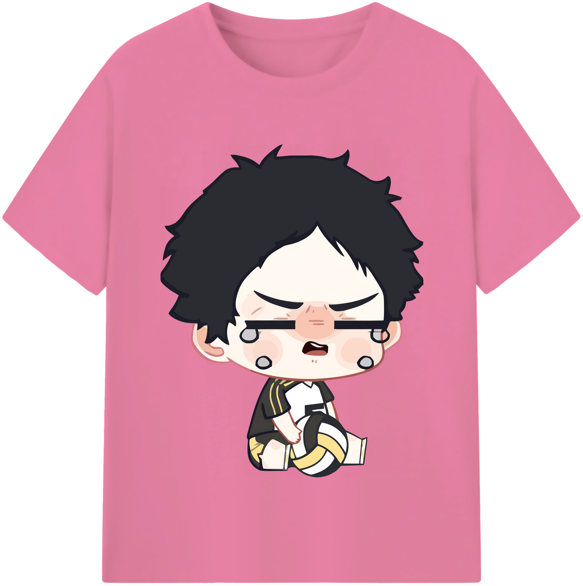 （画像用） ハイキュー!! Haikyu!! 綿100％半袖Tシャツ（フロントプリント）
